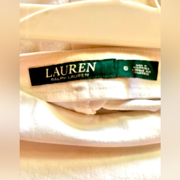 Lauren Ralph Lauren white skirt, size 6 - Picture 2 of 2